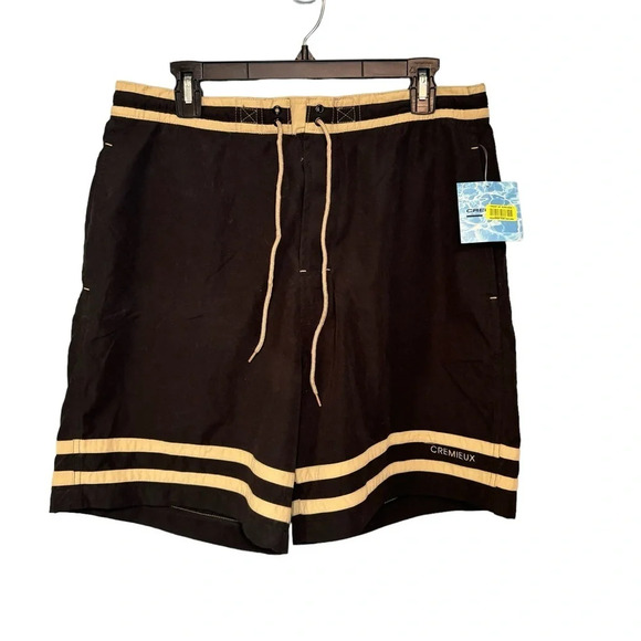 ✨3/$20✨ Daniel Cremieux Men’s Black Swim Shorts. 7 inch inseam NWT. Size Large - Picture 12 of 12